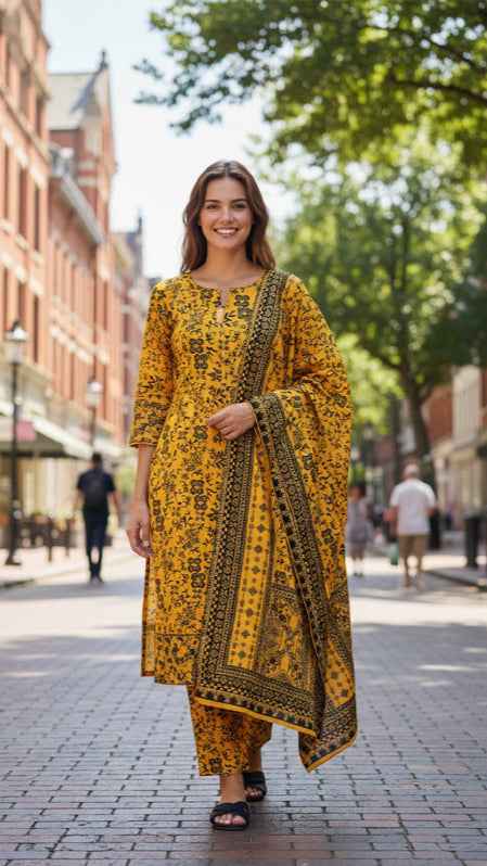 Ideas by Gul Ahmad Khaddar 3Pc