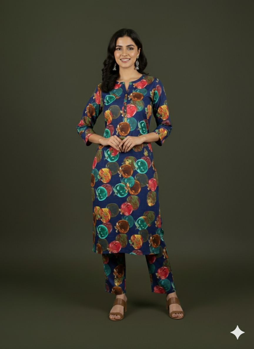 Digital Printed Khaddar 2pc