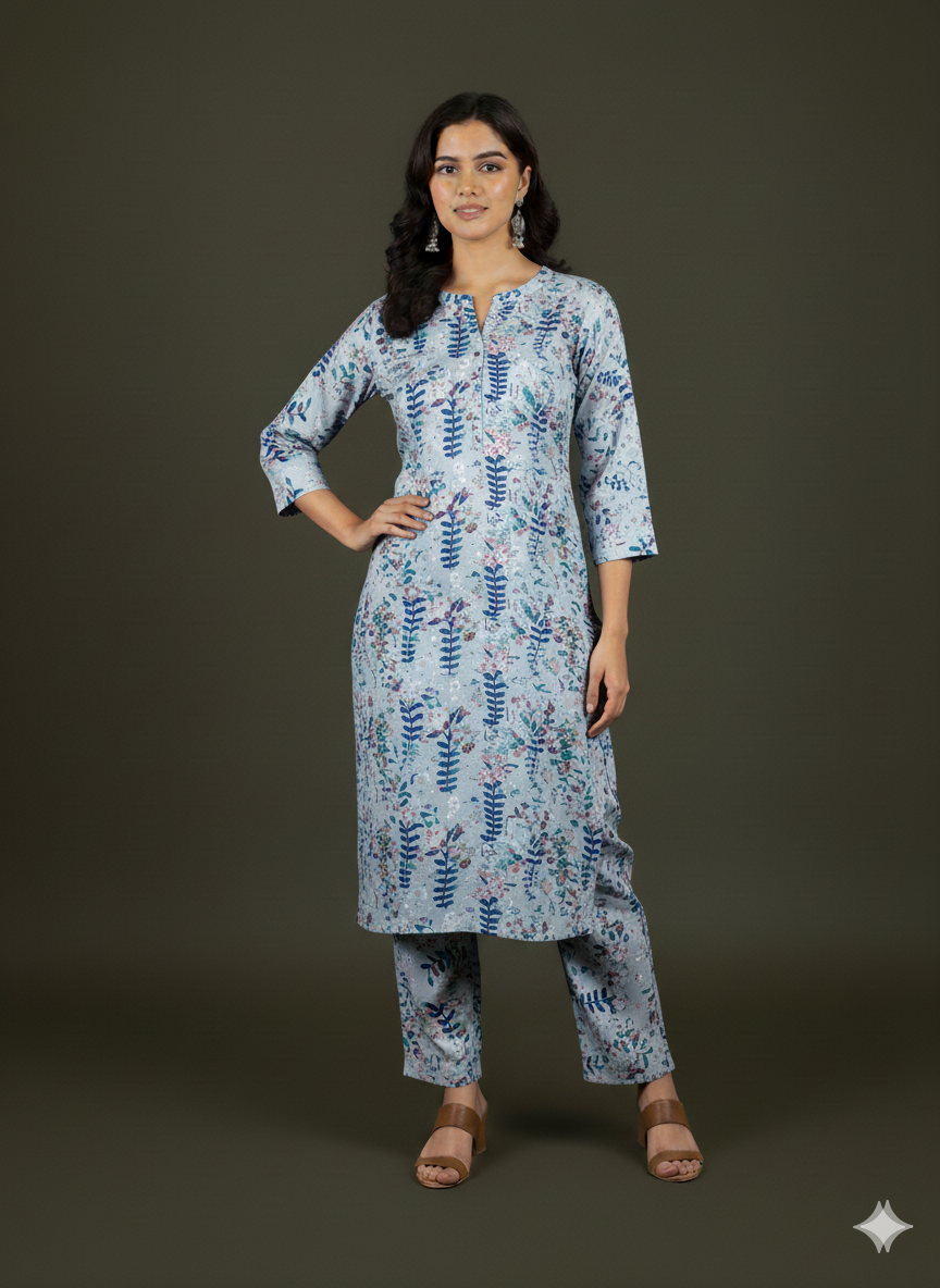 Digital Printed Khaddar 2pc