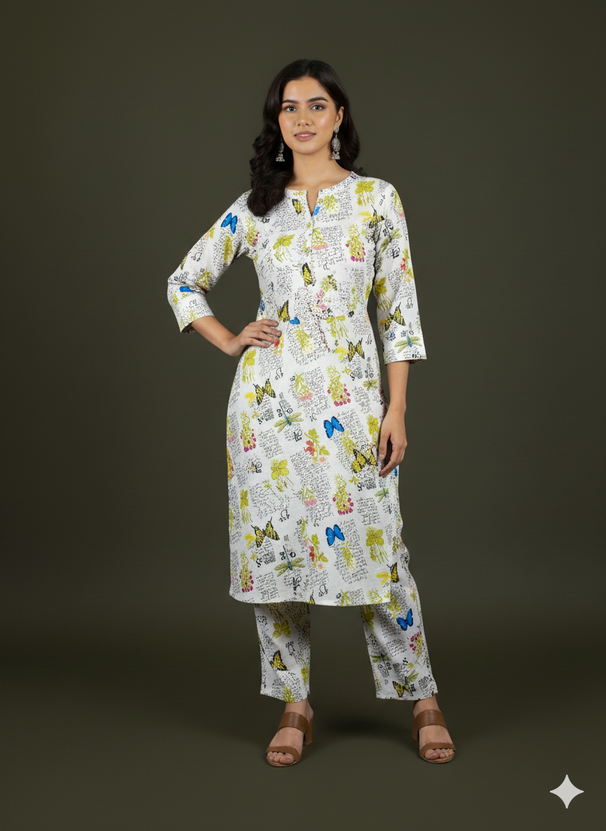 Digital Printed Khaddar 2pc