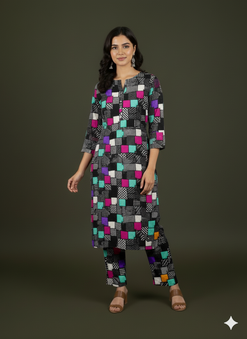 Digital Printed Khaddar 2pc
