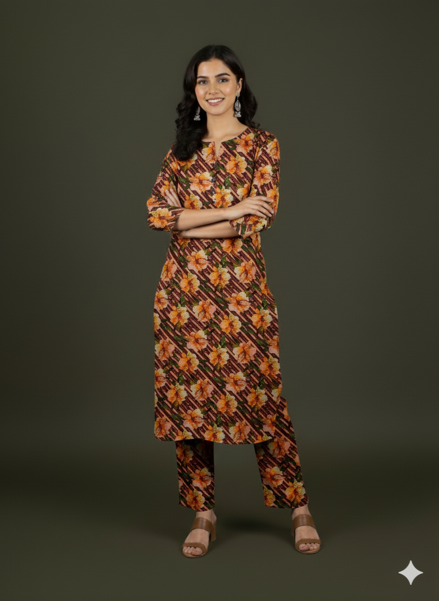 Digital Printed Khaddar 2pc