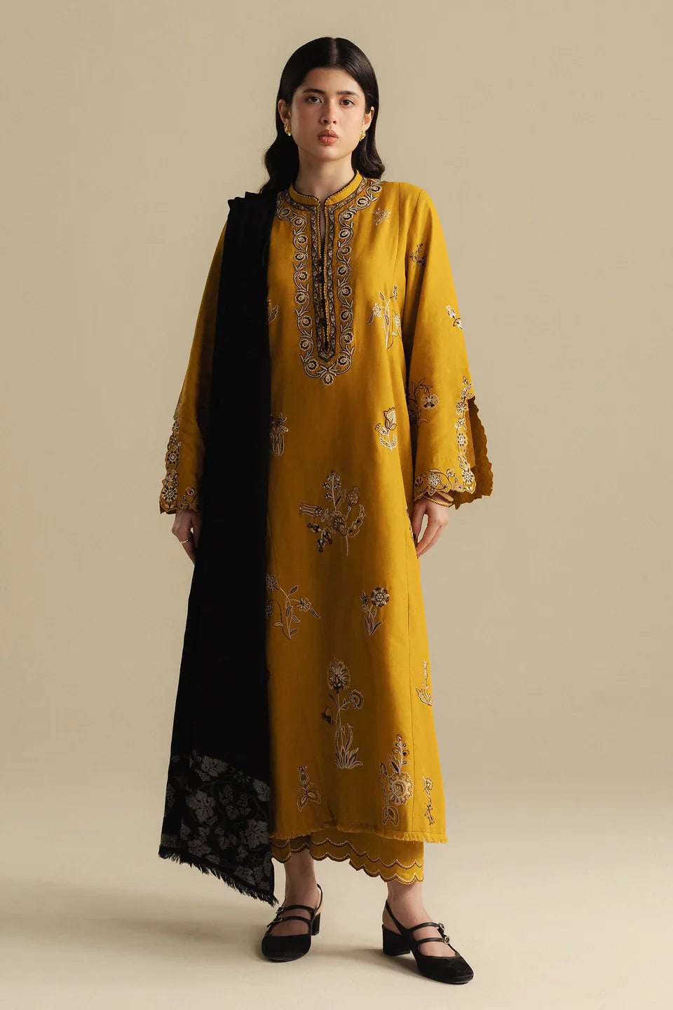 COCO by Zara Shahjahan | Embroidered 3pc | Unstitched