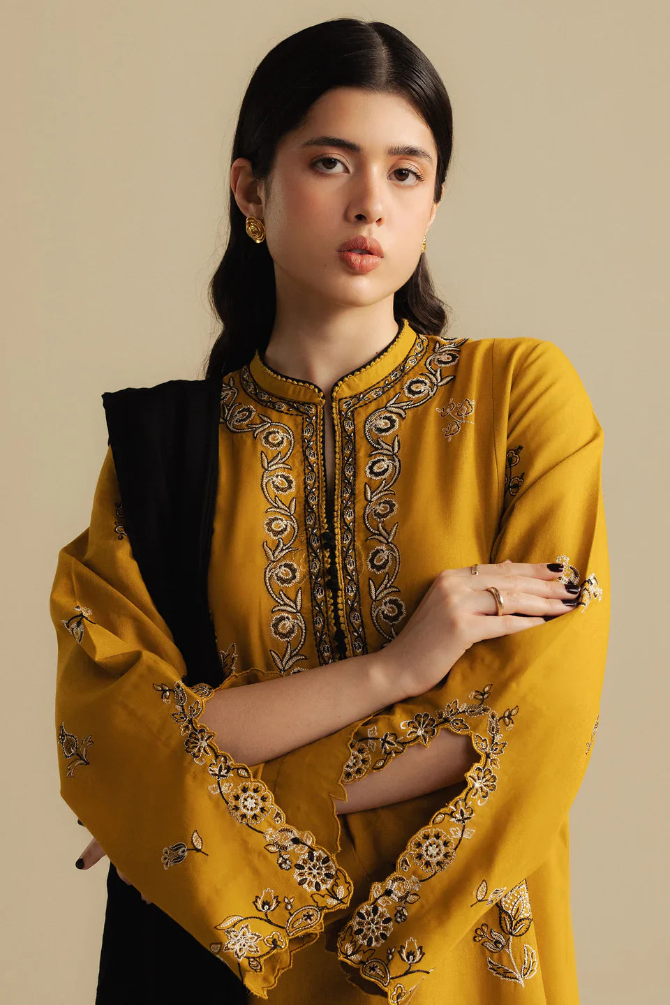 COCO by Zara Shahjahan | Embroidered 3pc | Unstitched