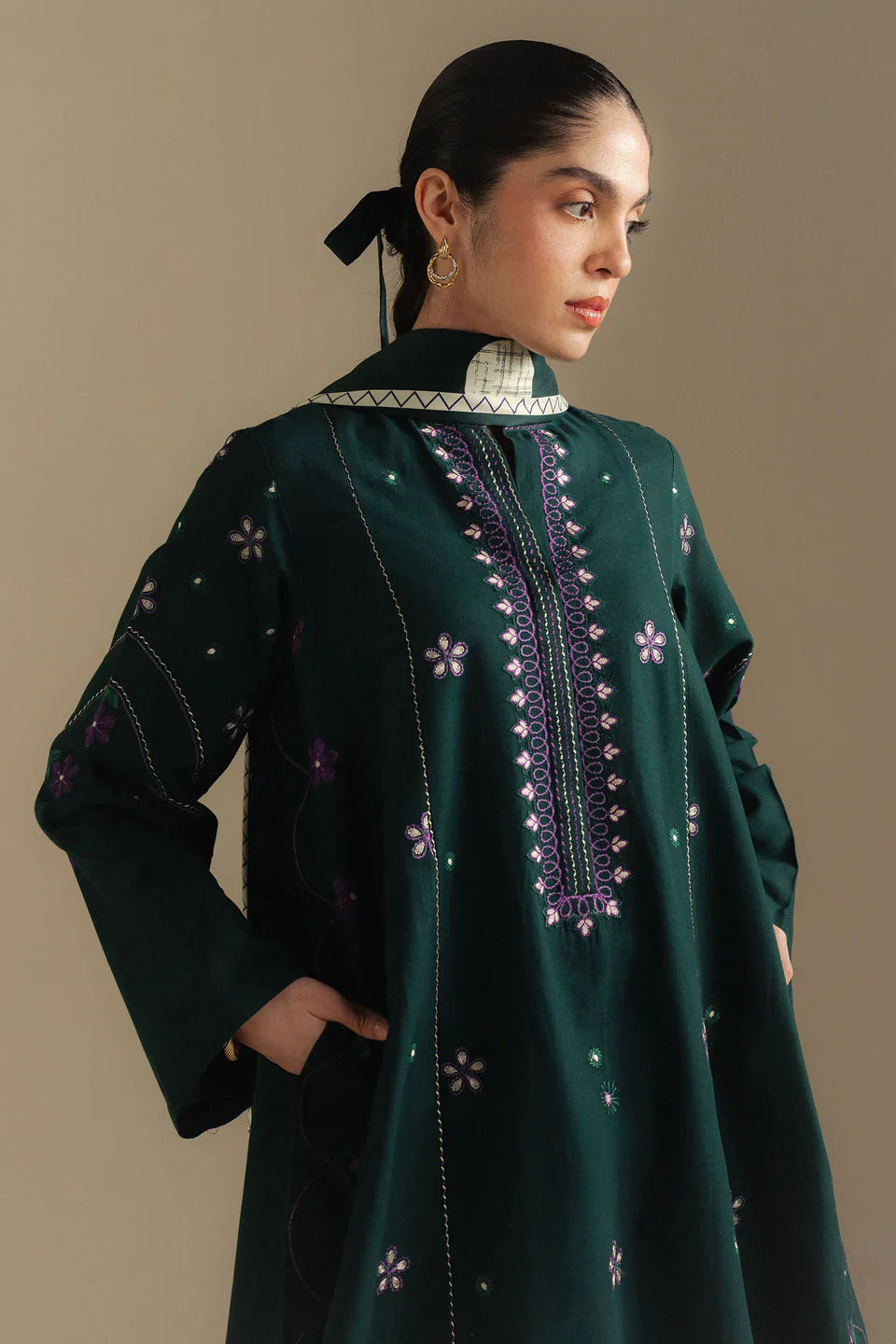 COCO by Zara Shahjahan | Embroidered 3pc | Unstitched