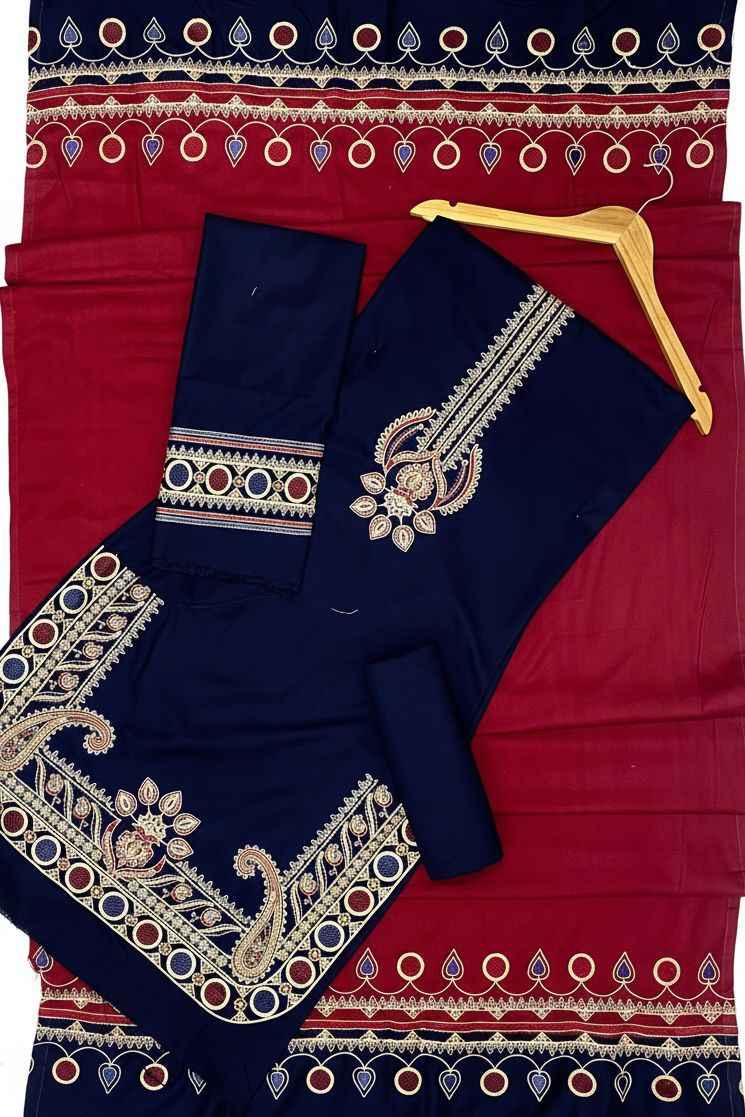 Bareeze | Embroidered | 3pc | Dhanak